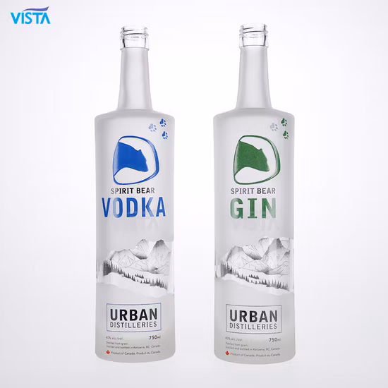 375ml 500ml 750ml 35cl 50cl 75cl High Flint Whisky Brandy Xo Vodka Teliqula Spirit Liquor Rum Wine Champange Glass Bottle for Cork Cap Screw Cap