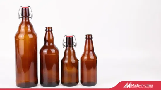 187 ml, 375 ml, 500 ml, 750 ml, 1000 ml, Bordeaux-Burgunder-Form, Rotwein-Glasflasche, grüne Glas-Traubenweinflasche