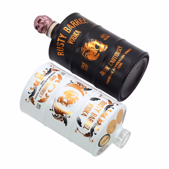 Neues Produkt 250 ml Glas 375 ml 500 ml 700 ml, Lebensmittelqualität, 750 ml, leere Flasche Spirituosenflasche/Whiskyflasche/Chivasflasche/Weinflasche/Wodkaflasche/Brandyflasche
